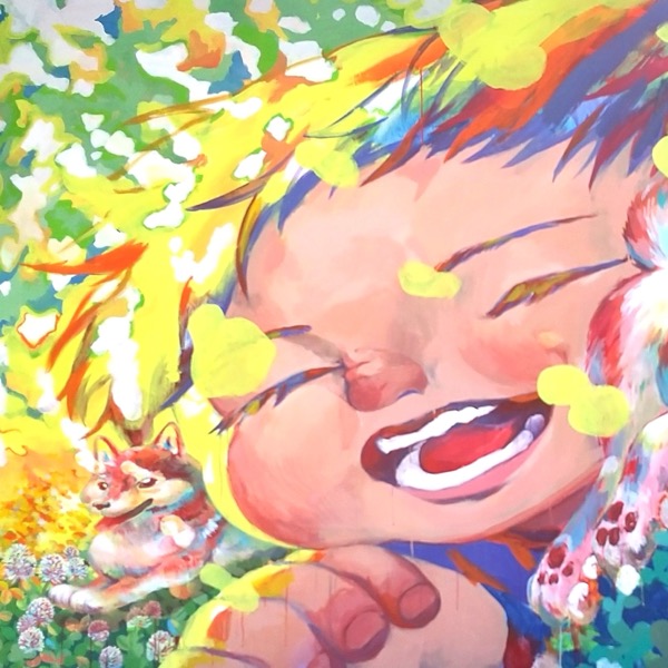 イベント】稲荷公園フリーアートキャンバス、鋭意制作中／芸術文化学部